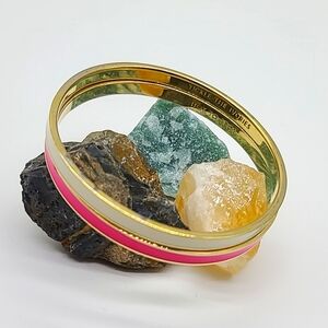 Kate Spade Gold and Pink Bracelet